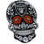 LA Raiders NFL Football Skull Pin