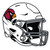 Arizona Cardinals NFL Helmet Decal Sticker