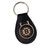 Boston Bruins NHL Black Leather Key Fob Keychain