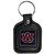 Auburn Tigers NCAA Black Leatherette Key Chain