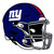 New York Giants NFL Large Helmet Decal Sticker - 7" Vinyl Graphic - Displaying NY Logo on side of helmet