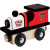 Texas Tech Red Raiders NCAA Toy Wood Train Engine