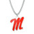 Mississippi Rebels NCAA Logo Necklace