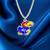 University Of Kansas NCAA Charm Logo Necklace