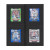 Interlocking Trading Card Black Frame Set