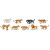 Wild Big Cats Animal Toy Figures 9 Piece Set