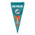 Miami Dolphins NFL Football Aqua Pennant Flag