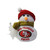 San Francisco 49ers Plush Snowman Figure San Francisco 49ers Plush Snowman Figure
