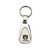 Auburn Tigers Collegiate  Metal Teardrop Keychain – Front Showing Logo