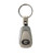 Georgia Bulldogs NCAA Brushed Metal Teardrop Keychain – Laser Etched Logo