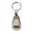 Arizona State Sun Devils NCAA Brushed Metal Teardrop Keychain – Laser Etched Logo