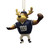New York Giants NFL Reindeer QB Player Hanging Ornament - Jersey And Helmet - New York Giants Logo