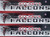 Atlanta Falcons NFL Logo Wordmark Bumper Sticker Set - 3-Pack Vinyl Decals