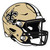 New Orleans Saints NFL Helmet Decal Sticker - Gold & Black