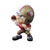 San Francisco 49ers quarterback collectible figure, scarlet and gold uniform, side profile throwing pose