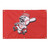 Cincinnati Reds MLB 2' x 3' Embroidered Logo Banner Flag - Mr. Redlegs