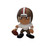 San Francisco 49ers NFL 3" Quarterback Action Figure Toy (White Jersey) - Front View Showing 49ers Wordmark On helmet