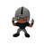 Las Vegas Raiders NFL 3" Wide Receiver Action Figure Toy (Black Jersey) - Front View Action Pose