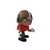 San Francisco 49ers NFL 3" Wide Receiver Action Figure Toy (Scarlet Jersey) - Right Profile Action Pose