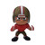 San Francisco 49ers NFL 3" Wide Receiver Action Figure Toy (Scarlet Jersey)