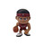 Miami Heat NBA 3" Action Figure Toy (Red Jersey) - Front View Dribbling Pose