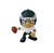 Philadelphia Eagles NFL 3" Quarterback Action Figure Toy (White Jersey) - Front Profile View