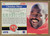 Christian Okoye - Kansas City Chiefs - 1991 Score Card #70 - Back