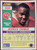Derrick Thomas - Kansas City Chiefs - 1990 Score Card #500 - Back