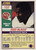 Todd McNair - Kansas City Chiefs - 1991 Score Card #137 - Back