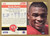 Kevin Porter - Kansas City Chiefs - 1991 Score Card #436 - Back