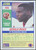 Gerald Riggs - Washington Redskins - 1990 Score NFL Football Card #66 - Back