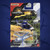 InGen Helicopter - Matchbox Toy Vehicles - Jurassic World Rebirth (2025) - JGK97 - Displayed in retail package on a gradient blue background with dinosaurs.