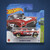62 Corvette Gasser - Hot Wheels Toy Vehicles - HW Gassers (2023) - HKH64 - Displayed in retail short card packaging on a gradient blue background
