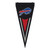 Buffalo Bills NFL 34" Vertical Pennant Flag – Embroidered Nylon Indoor/Outdoor