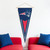 New England Patriots NFL Football Vertical Wall Logo Pennant Flag New England Patriots NFL Football Vertical Wall Logo Pennant Flag