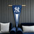 New York Yankees MLB Vinyl Embroidered Wall Logo Pennant New York Yankees MLB Vinyl Embroidered Wall Logo Pennant