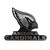 Arizona Cardinals NFL Chrome Logo Emblem - Silver & Black