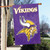 Minnesota Vikings 2 Sided Vertical Banner Flag