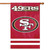 San Francisco 49ers 2 Sided Vertical Banner Flag