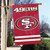 San Francisco 49ers 2 Sided Vertical Banner Flag