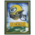 Green Bay Packers NFL Helmet Logo Photo Print (8" x 10") - In a packers Green and Gold Color Frame