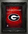 UGA - University Of Georgia NCAA Logo Photo Print - Displayed in a Black wood frame.