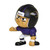 Baltimore Ravens NFL Toy Lineman Action Figure - Helmet and Purple Jersey