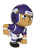 Minnesota Vikings NFL 3" Lineman Action Figure Toy (Purple Jersey)
