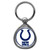 Indianapolis Colts Logo Chrome Key Chain - White