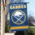 Buffalo Sabers 2 Sided Vertical Banner Flag