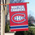 Montreal Canadians 2 Sided Vertical Banner Flag