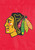 Chicago Blackhawks NHL Red Mini Flag -  Embroidered Logo