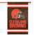 Cleveland Browns 2 Sided Vertical Banner Flag