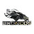 Denver Broncos NFL Chrome Logo Emblem - Silver & Black